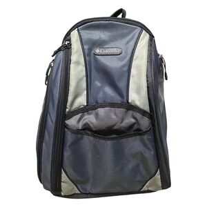 Vintage Columbia Blue Gray Backpack